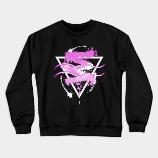 Aquarius - Pink Sky Crewneck Sweatshirt